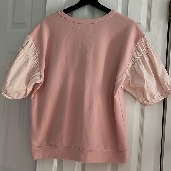 Free Assembly Smocked Square Shoulder Top Size XL - Picture 4 of 8